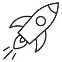 Rocket icon