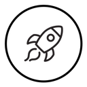 Rocket icon