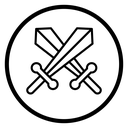 Role Playing Game Swords icon