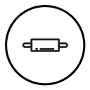 Rolling pin icon