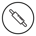 Rolling pin icon