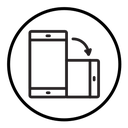 Rotate phone icon