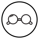 Round Eye Glasses icon