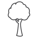 Round Tree icon