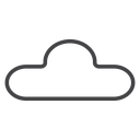 Rounded Cloud icon