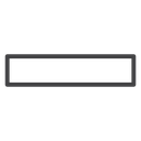 Rounded Minus Bar icon