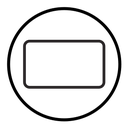 Rounded Rectangle Shape icon