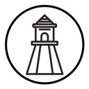 Rubber kid slide icon