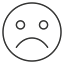 Sad icon