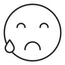 Sad icon