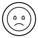 Sad icon