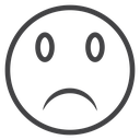 Sad icon