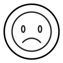Sad icon
