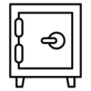 Safe locker icon