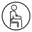 Safety belt icon