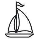 Sailboat 3 icon