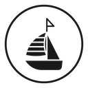 Sailboat icon