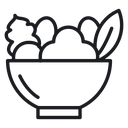 Salad bowl 2 icon
