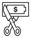 Salary deduction icon