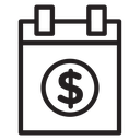 Salary payday icon