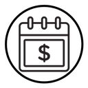 Salary payday icon
