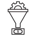 Sales funnel icon