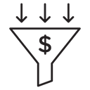 Sales funnel icon