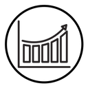 Sales growth icon