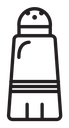 Salt and pepper icon