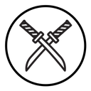 Samurai sword icon