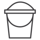 Sand bucket icon