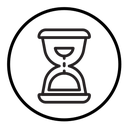 Sand clock icon