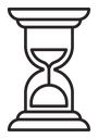 Sand clock icon
