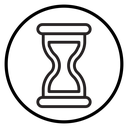 Sand clock icon