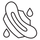 Sanitary pad icon