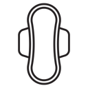 Sanitary pad 2 icon