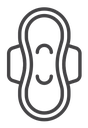 Sanitary pad icon