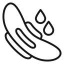 Sanitary pad icon