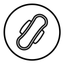 Sanitary pad icon