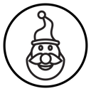 Santa Claus icon