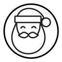 Santa Claus icon