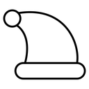 Santa hat icon