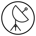 Satellite dish icon