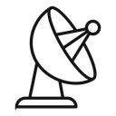 Satellite dish icon