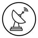 Satellite dish icon