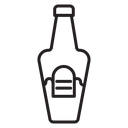 Sauce Bottle Label icon