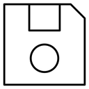 Save Button Floppy Disk icon