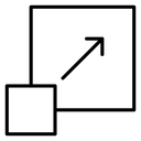 Scalability Resize Squares icon