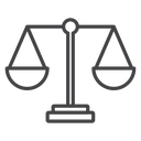 Scale Black Outline icon