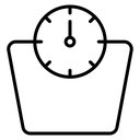 Scales Black Outline icon